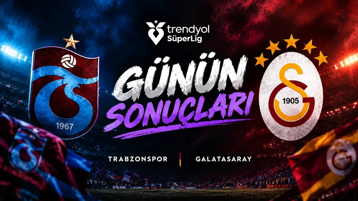 Trabzonspor Galatasaray 4-0 | Süper Lig’de günün sonuçları