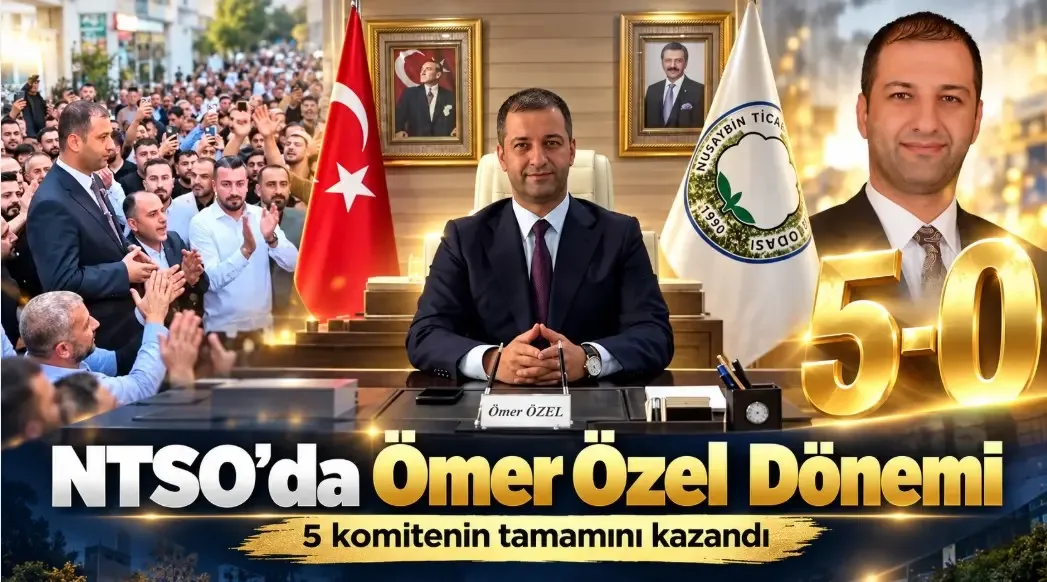 Nusaybin Ticaret ve Sanayi Odası seçimlerinde Ömer Özel’den tarihi zafer: 5-0