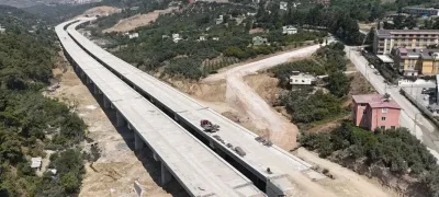 Belen tüneli viyadükleri tamamlandı