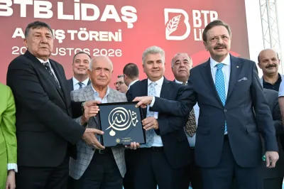 Mehmet Çetin: “Burada üreticimizin alın teri var”