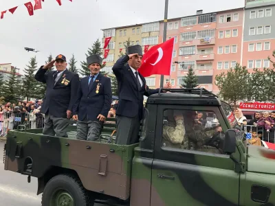 Kars’ta 29 Ekim Cumhuriyet Bayramı’nın 103’üncü yıl dönümü, düzenlenen tören ve etkinliklerle kutlandı
